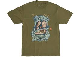 Travis Scott Cactus Jack x Takashi Murakami Melted Utopia Dream Zodiac - Olive