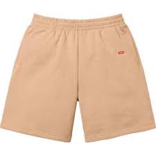 Supreme Small Box Sweatshort - Khaki