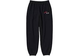Kaws x Warhol Sweatpants - Black