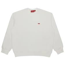 Supreme Small Box Crewneck - White