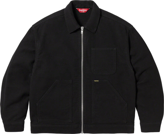 Supreme Moleskin Work Jacket Black