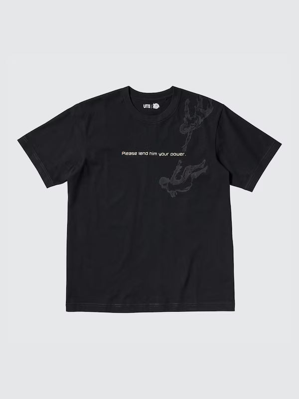 Uniqlo x The Legend of Zelda - Please Lend Him Your Power - Black