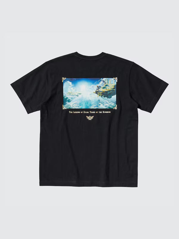 Uniqlo x The Legend of Zelda - Please Lend Him Your Power - Black