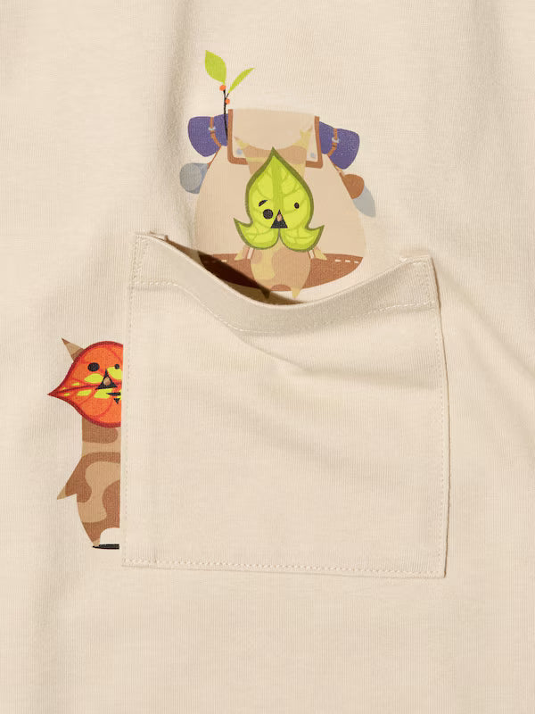 Uniqlo x The Legend of Zelda Pocket Tee - Khaki