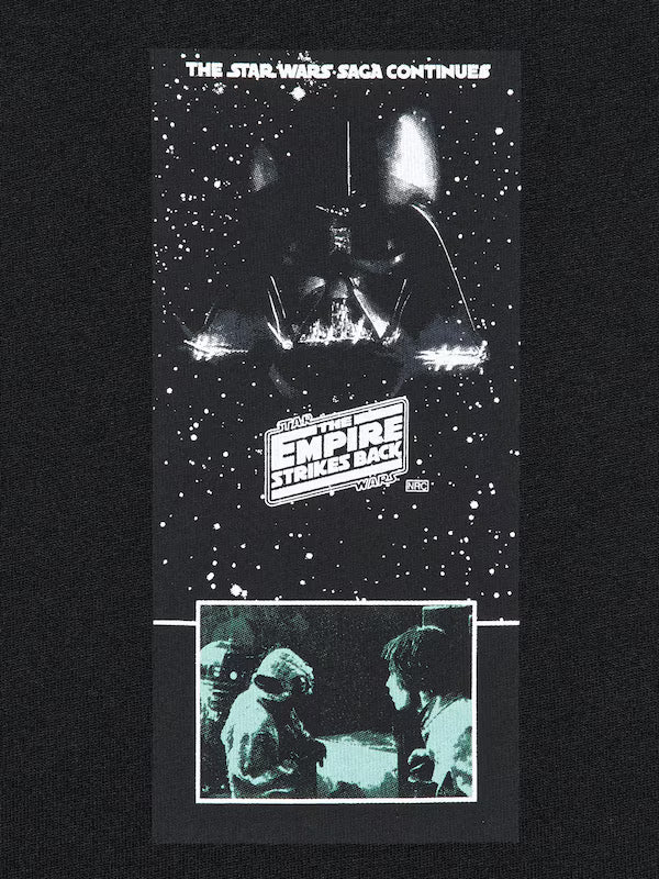 Uniqlo x Star Wars - Beware Empire Stikes Back Tee - Black