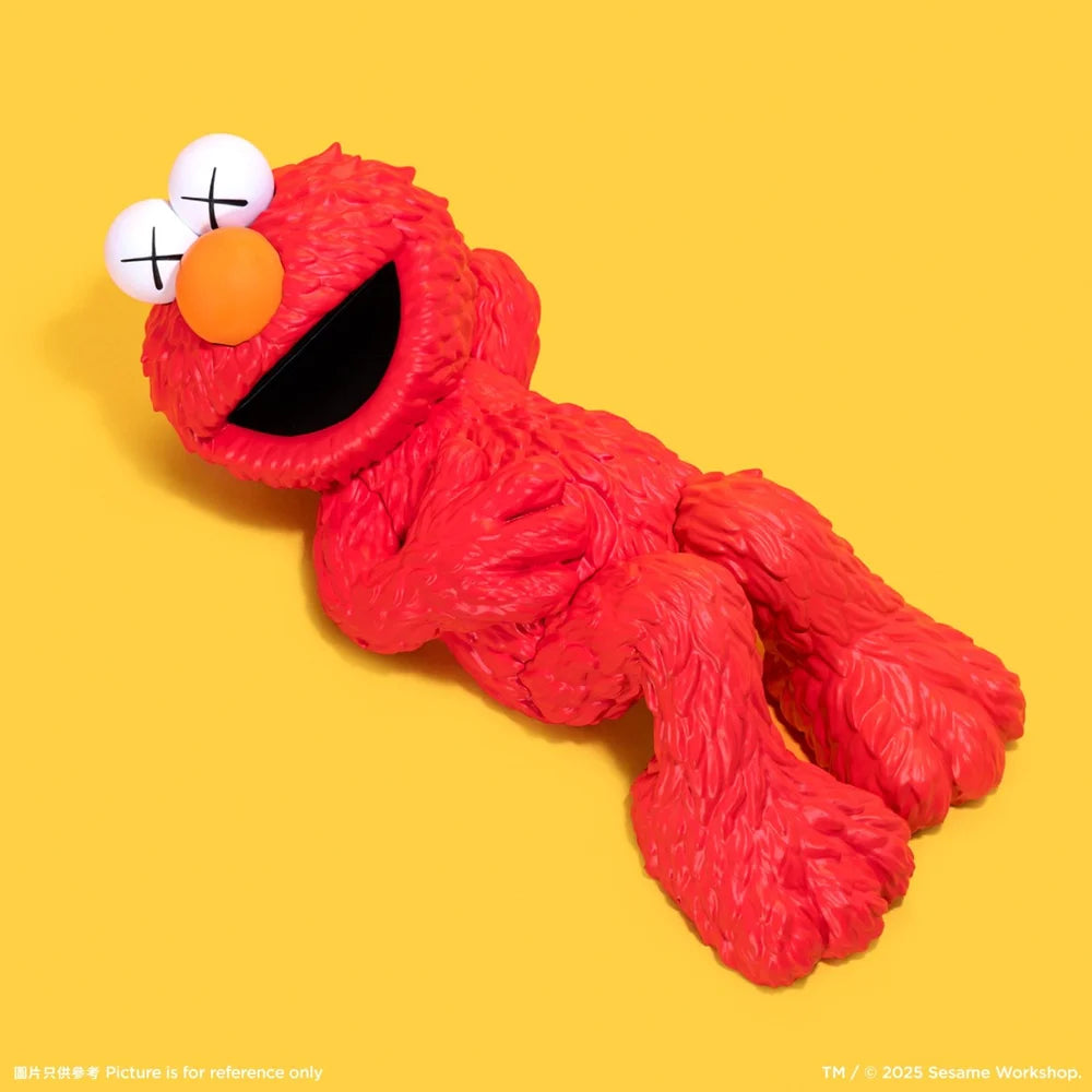 KAWS x Sesame Street Elmo Vinyl Figure