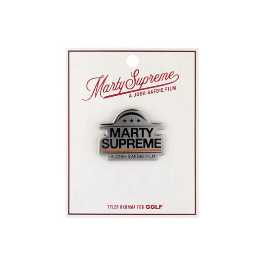 Golf Wang x Marty Supreme MS Logo Pin - Silver - Resale