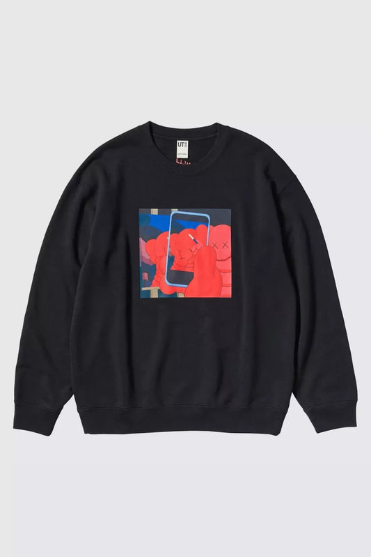Uniqlo Kaws x Andy Warhol crewneck - Black