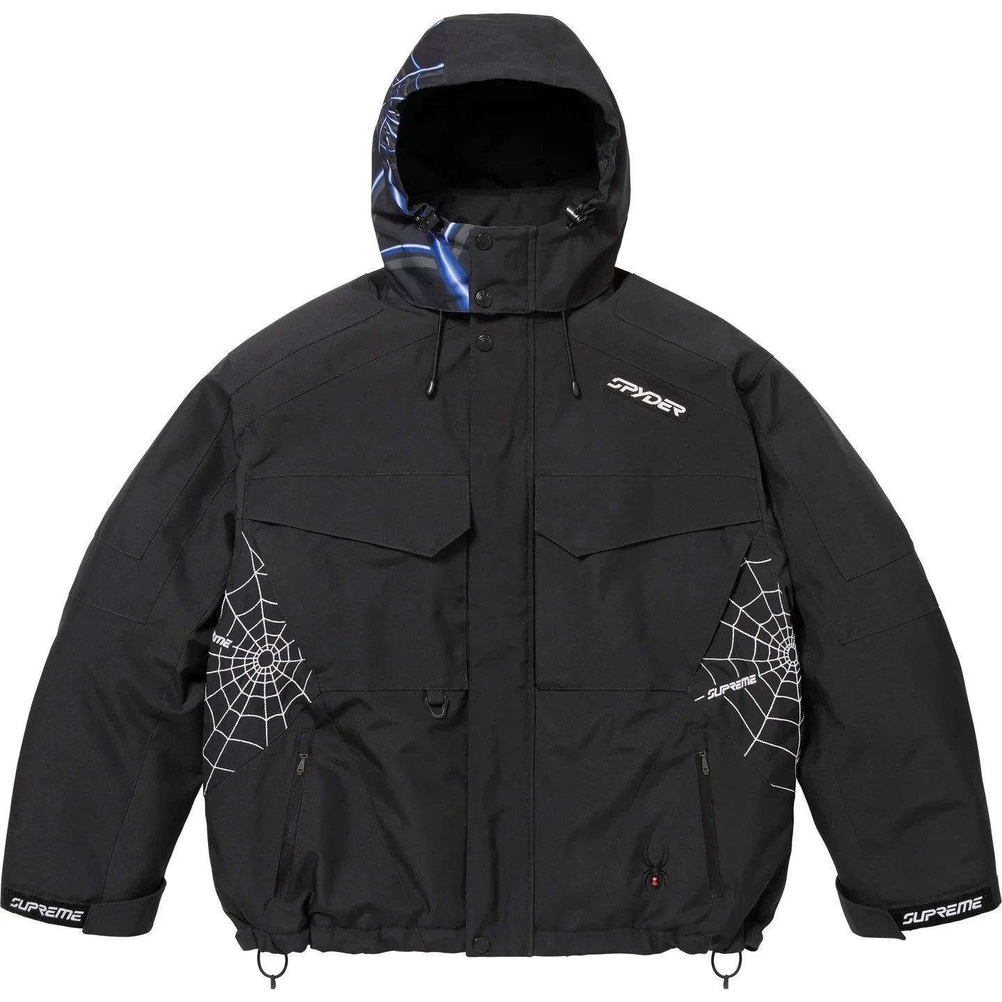 Supreme Spyder Technical Jacket - Black
