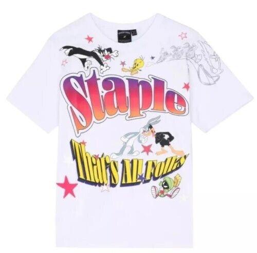 Staple Looney Tunes White Tee