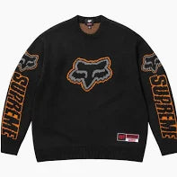 Supreme Fox Racing Sweater - Black