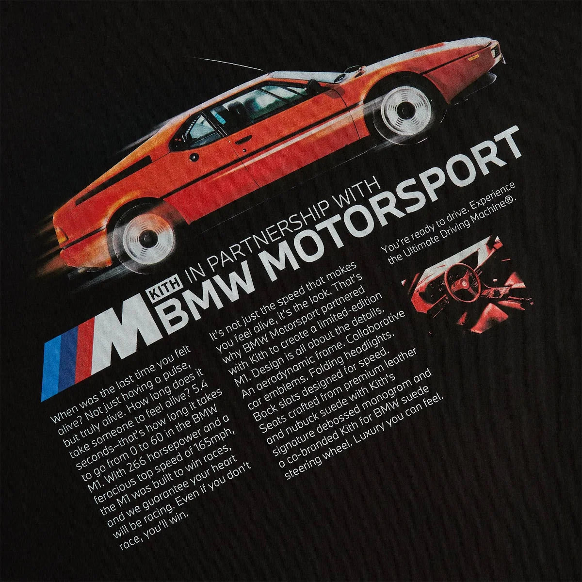 Kith for BMW Motorsport AD Pocket Tee