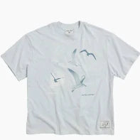 Taylor Swift 1989 Seagull Boxy T-shirt - Blue