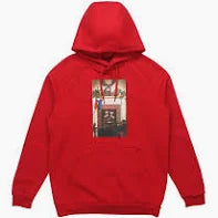 Jordan Jumpman Chimney Hoodie Pullover - Red