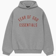 Fear of God Essentials Fleece Hoodie - Dark Heather