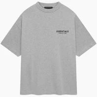 Fear of God Essentials Jersey Crewneck T-Shirt - Heather Grey