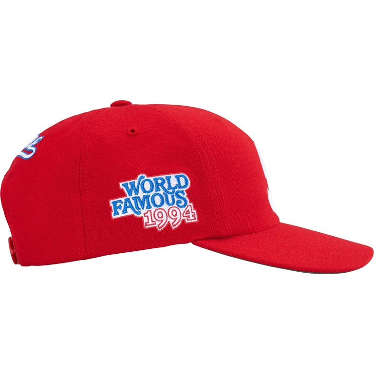 Supreme World Famous S Logo 6-Panel Hat